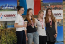 Prvenstvo Hrvatske 2012: Tončica Topić (1.mj.mač juniorke)